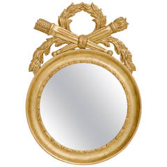 19th Century French Gilt Mirror