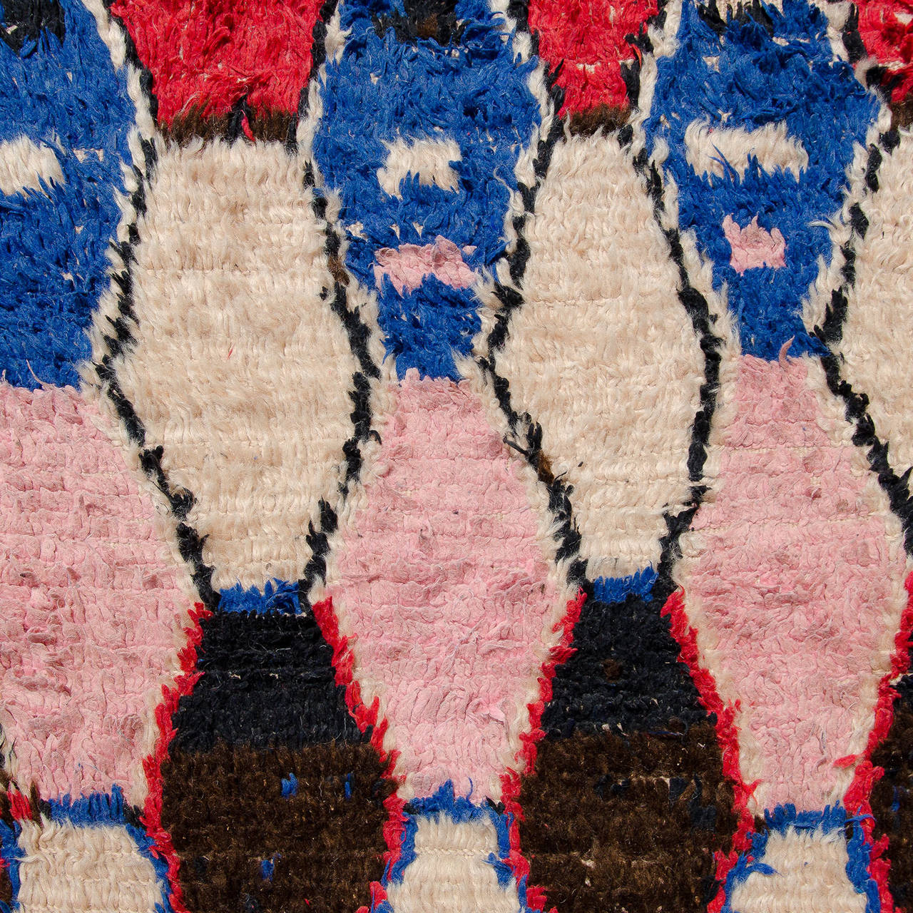 Vintage Moroccan Azilal Carpet