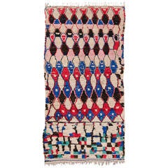 Vintage Moroccan Azilal Carpet