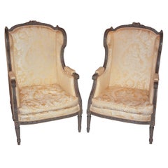 Pair of 19th Century French Bergeres