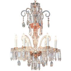 Fine Continental Glass Chandelier 9