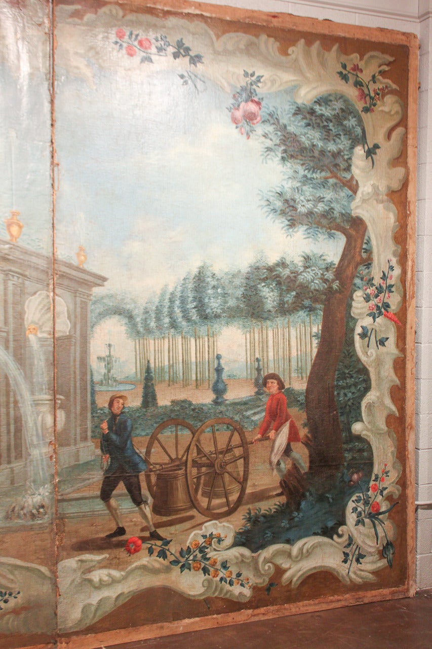 Massive 18th Century French Painting 1