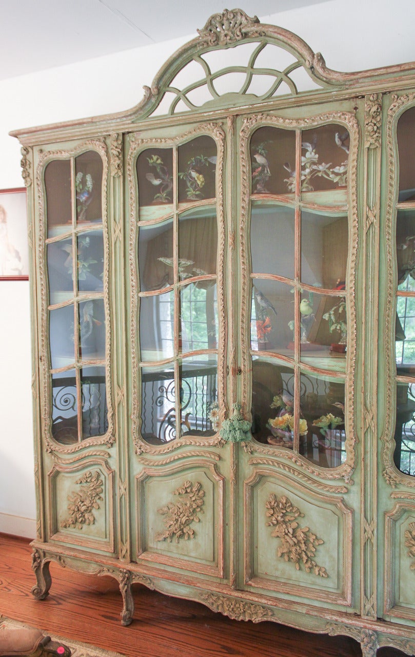 19th c. French Carved Display Case 5