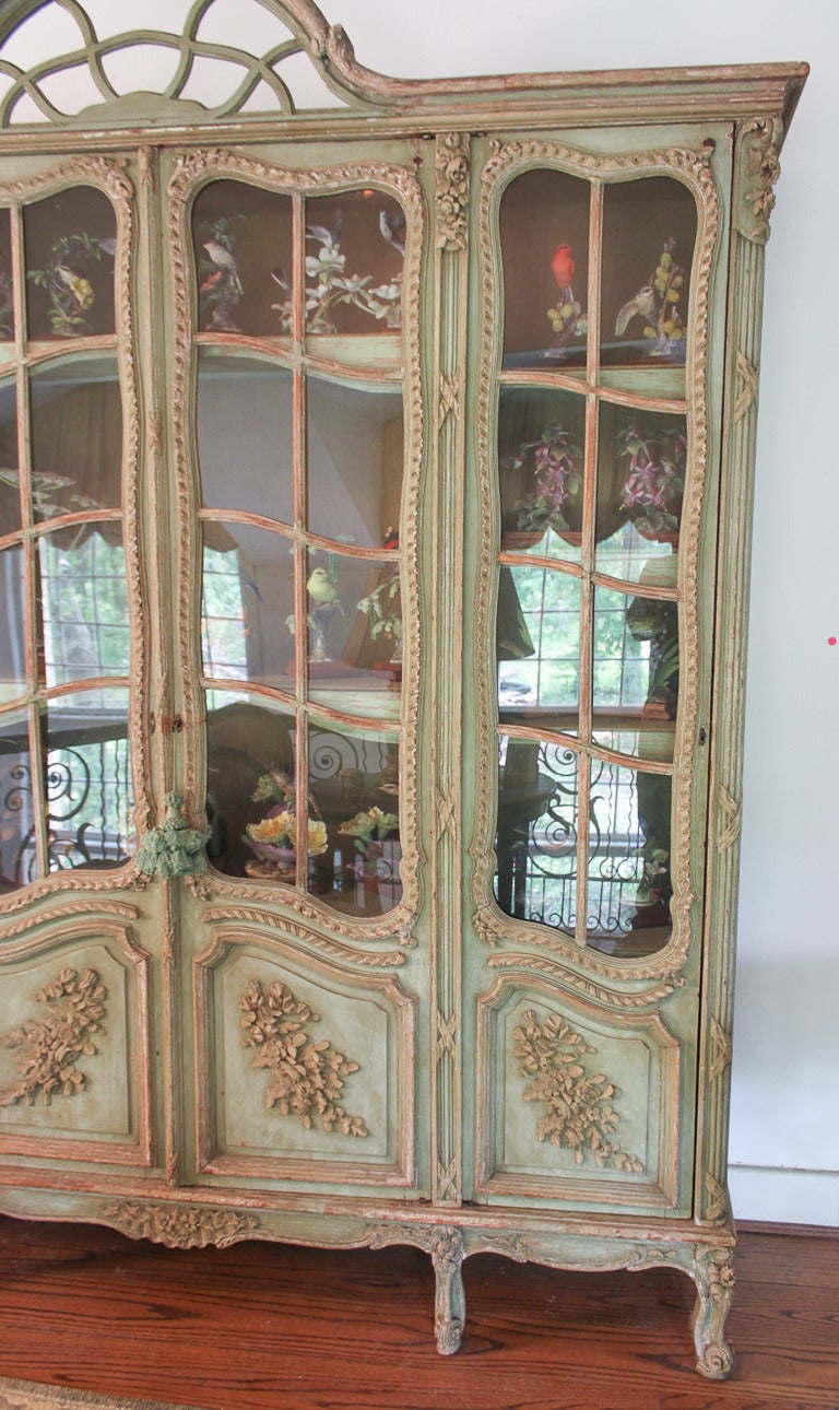 19th c. French Carved Display Case 6