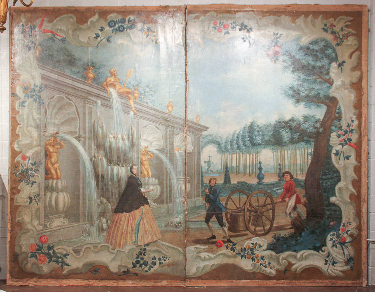 Massive 18th Century French Painting 4