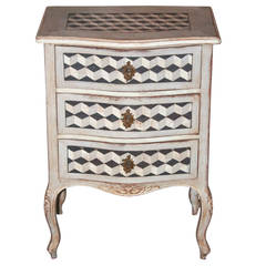 Petite Painted 19th c. French Chest