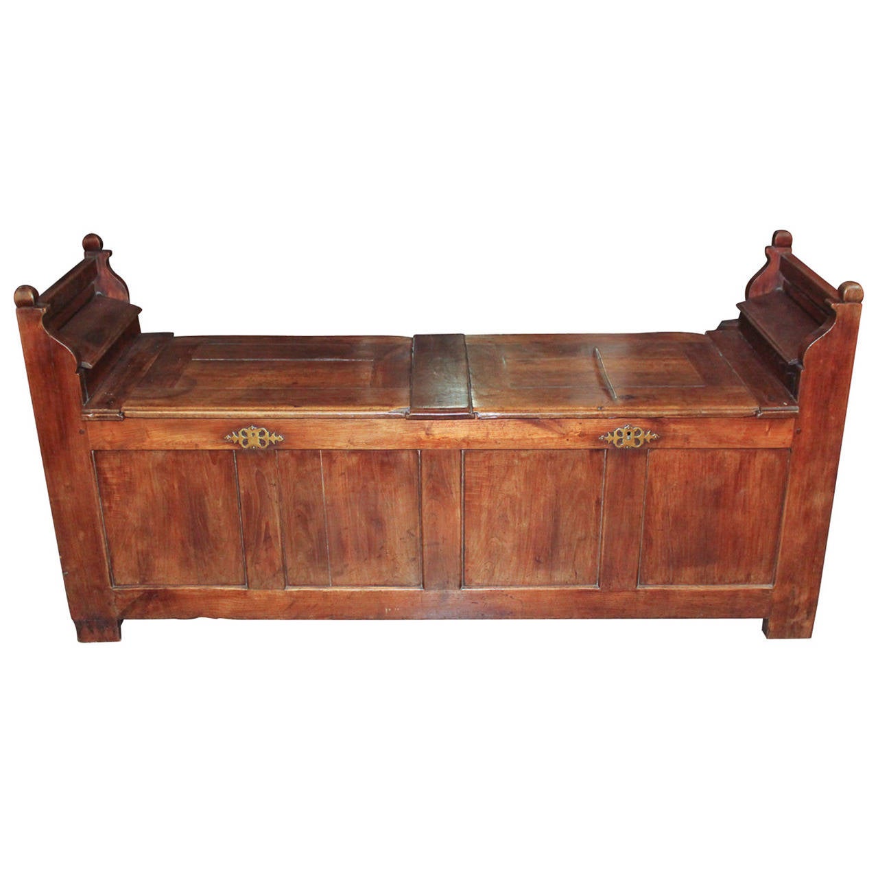 Early 19th c. English Oak Blanket Chest at 1stDibs