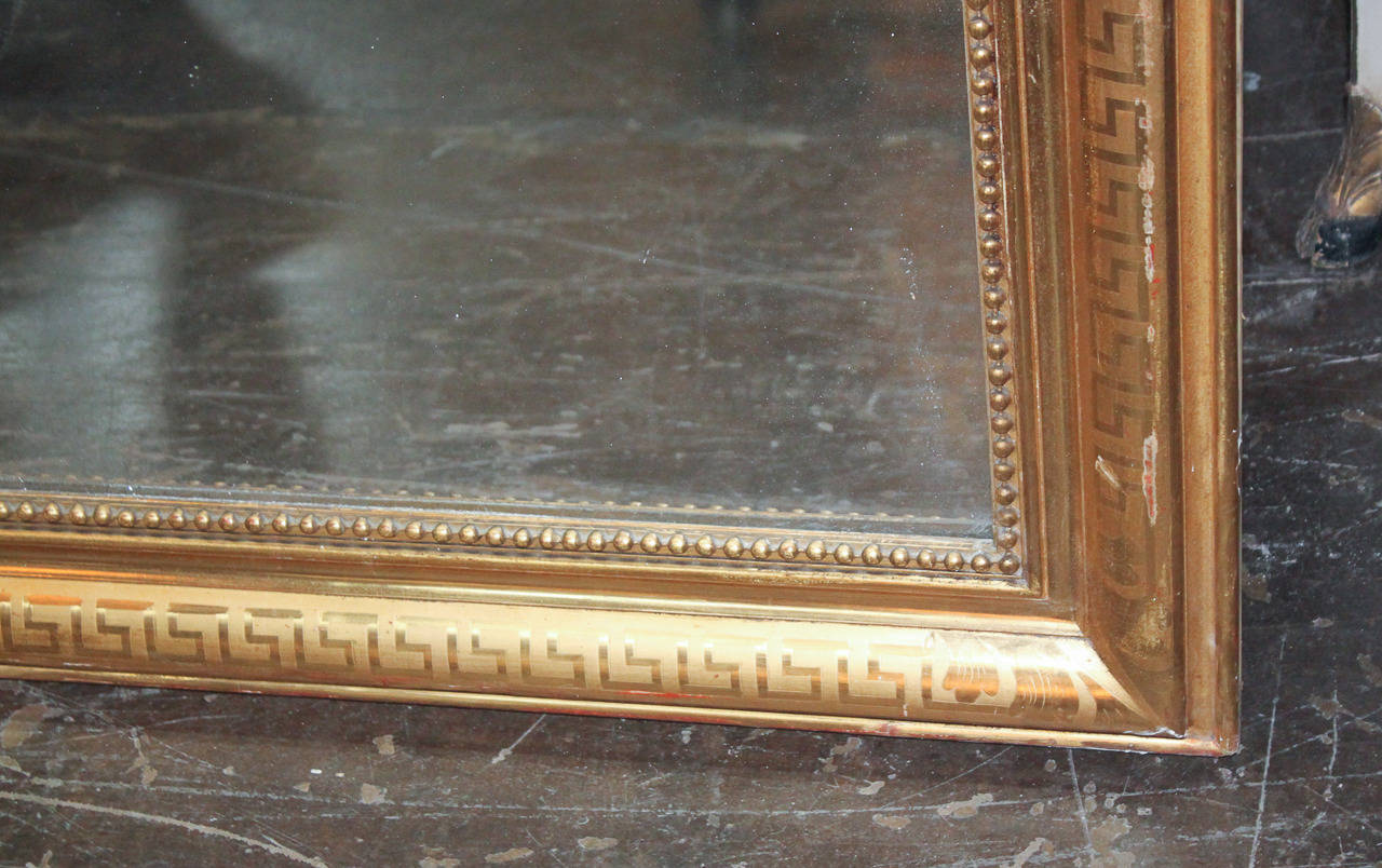 French 19th c. Louis Philippe Mirror In Good Condition In Dallas, TX