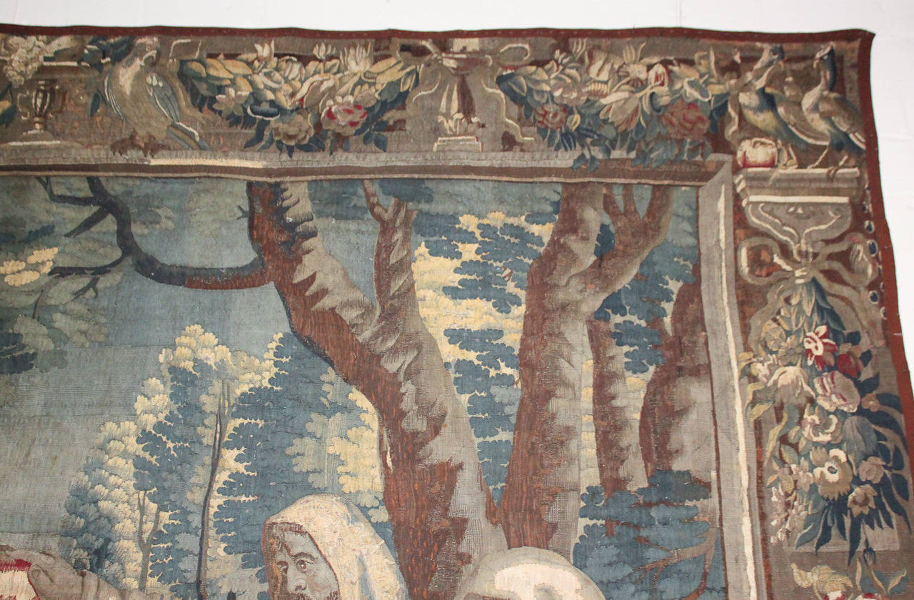 17th Century Flemish Tapestry after Peter Paul Rubens In Good Condition For Sale In Dallas, TX