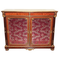 Exceptional 19th Century French Marquetry Cabinet