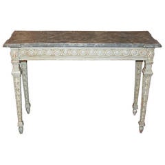 19th Century French Louis XV Carved Console