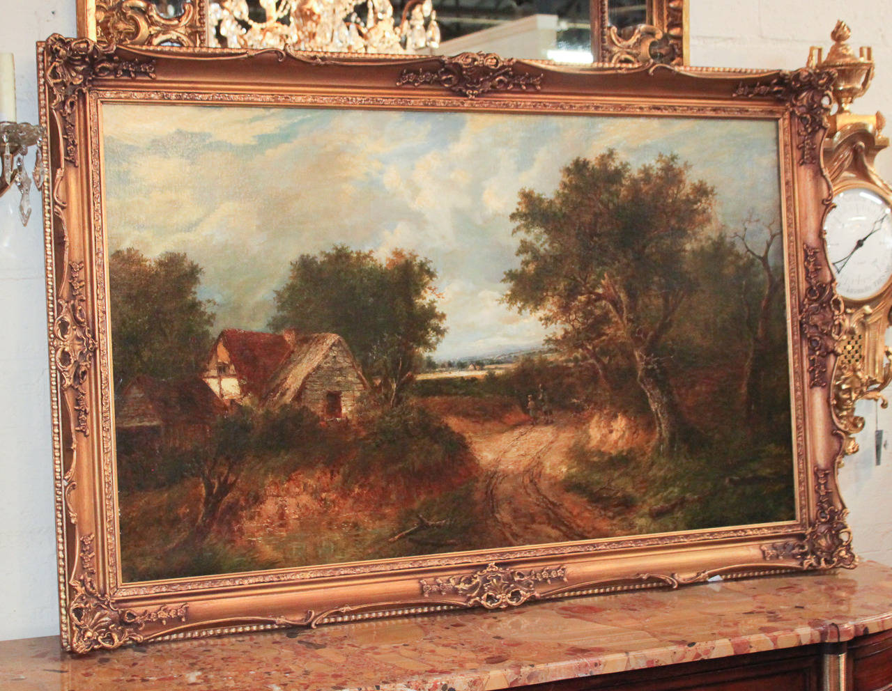 Canvas Fine 19th Century English Landscape