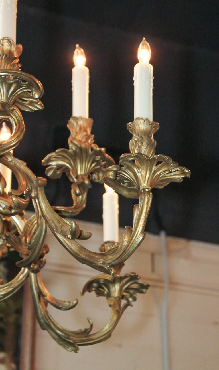 19th Century French Louis XV Chandelier 3