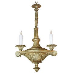 19th Century French Heavy Bronze Chandelier 8