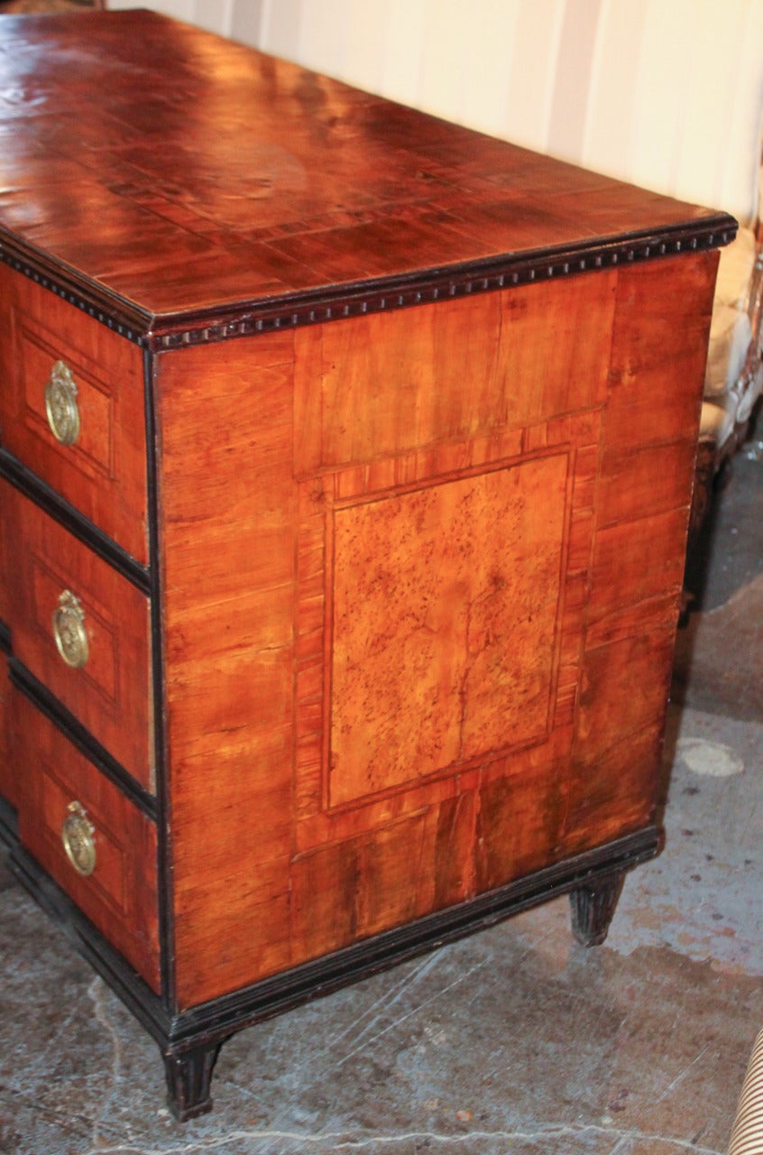 Fine 18th Century South German Inlaid Commode 1