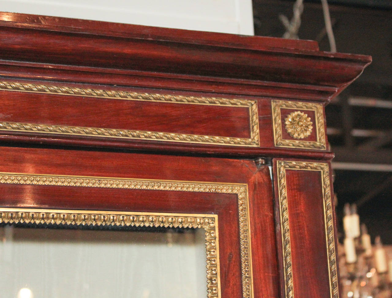 Outstanding 19th Century French Cuban Mahogany Cabinet 2