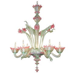 Venetian Murano Glass Chandelier