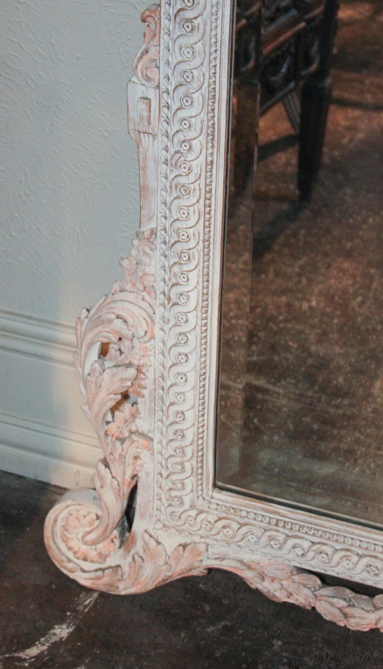 19th Century French Carved Trumeau 3