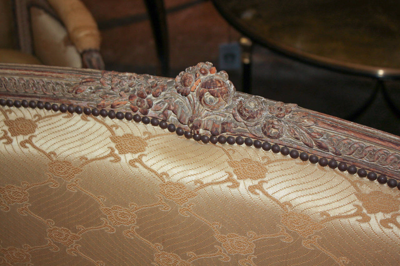 Great Pair of 19th Century French Settees 2