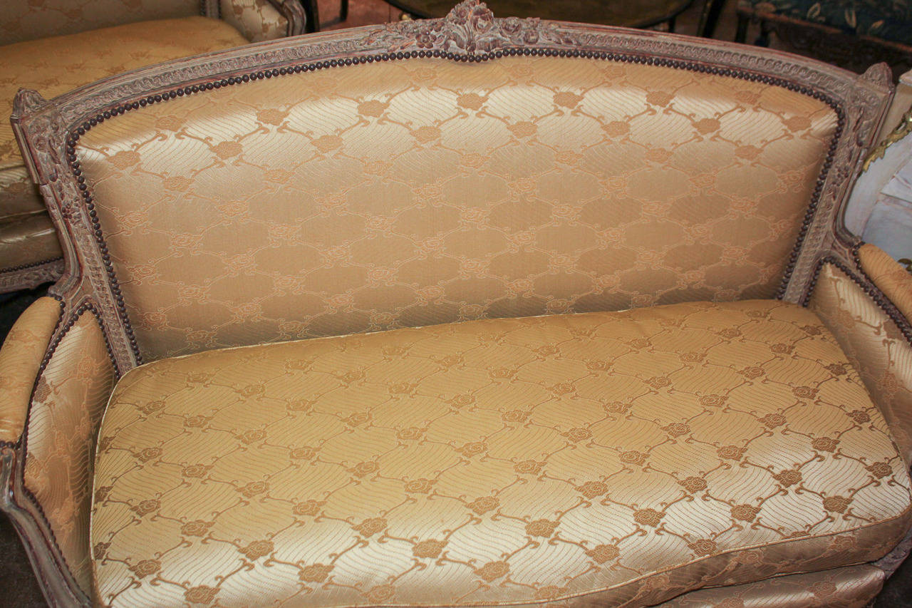 Great Pair of 19th Century French Settees 6