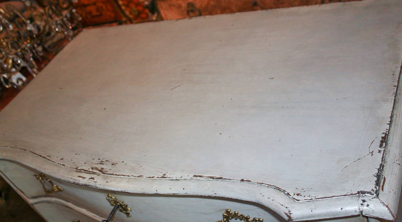 19th Century Swedish Painted Commode In Good Condition In Dallas, TX