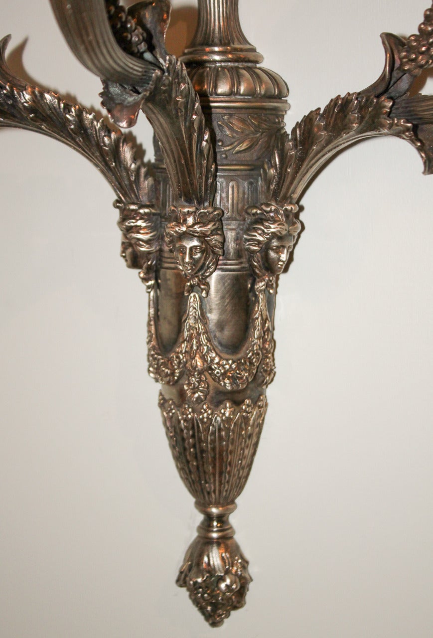 Francese Coppia di sconsole francesi in bronzo di Napoleone III in vendita
