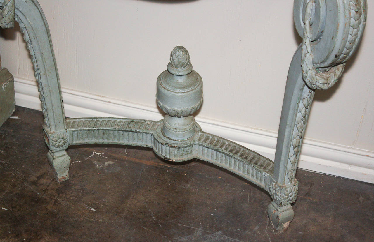 19th Century French Painted Console 3