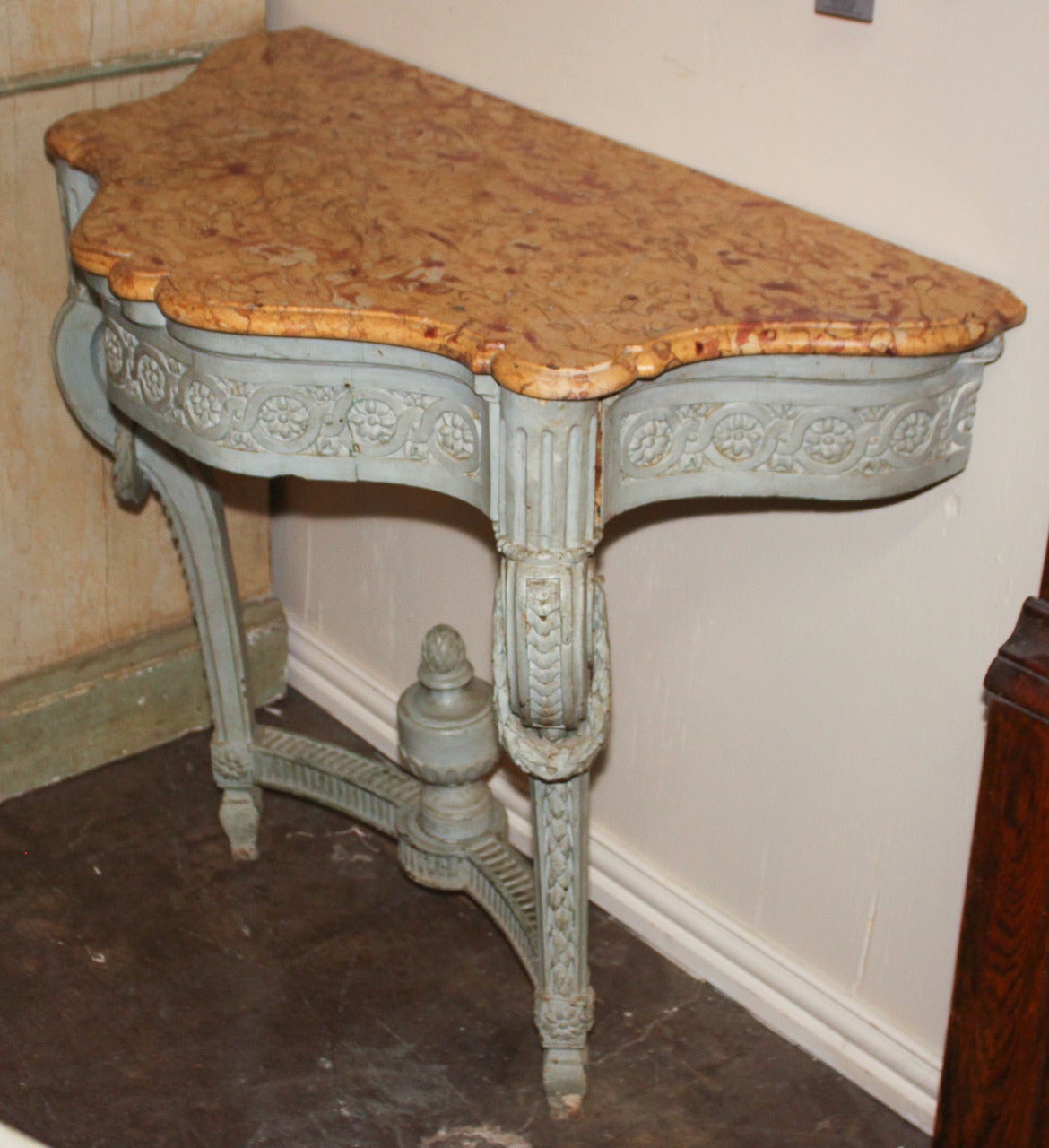 19th Century French Painted Console 2