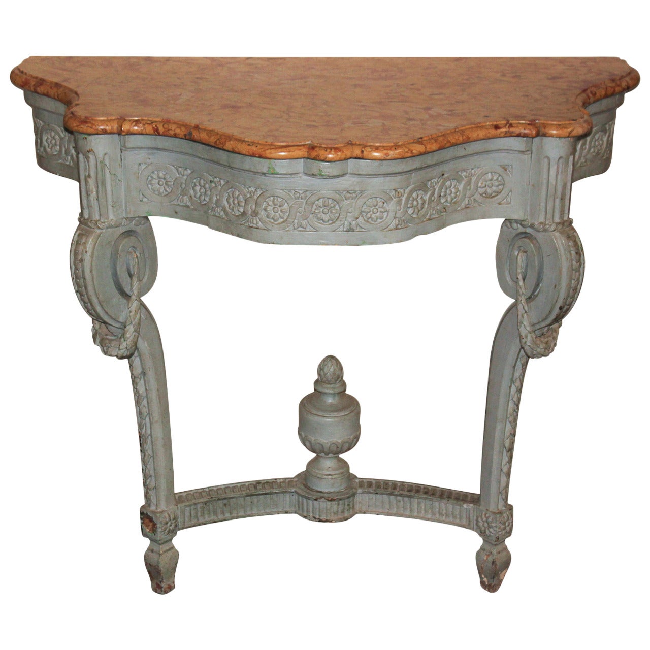 19th Century French Painted Console