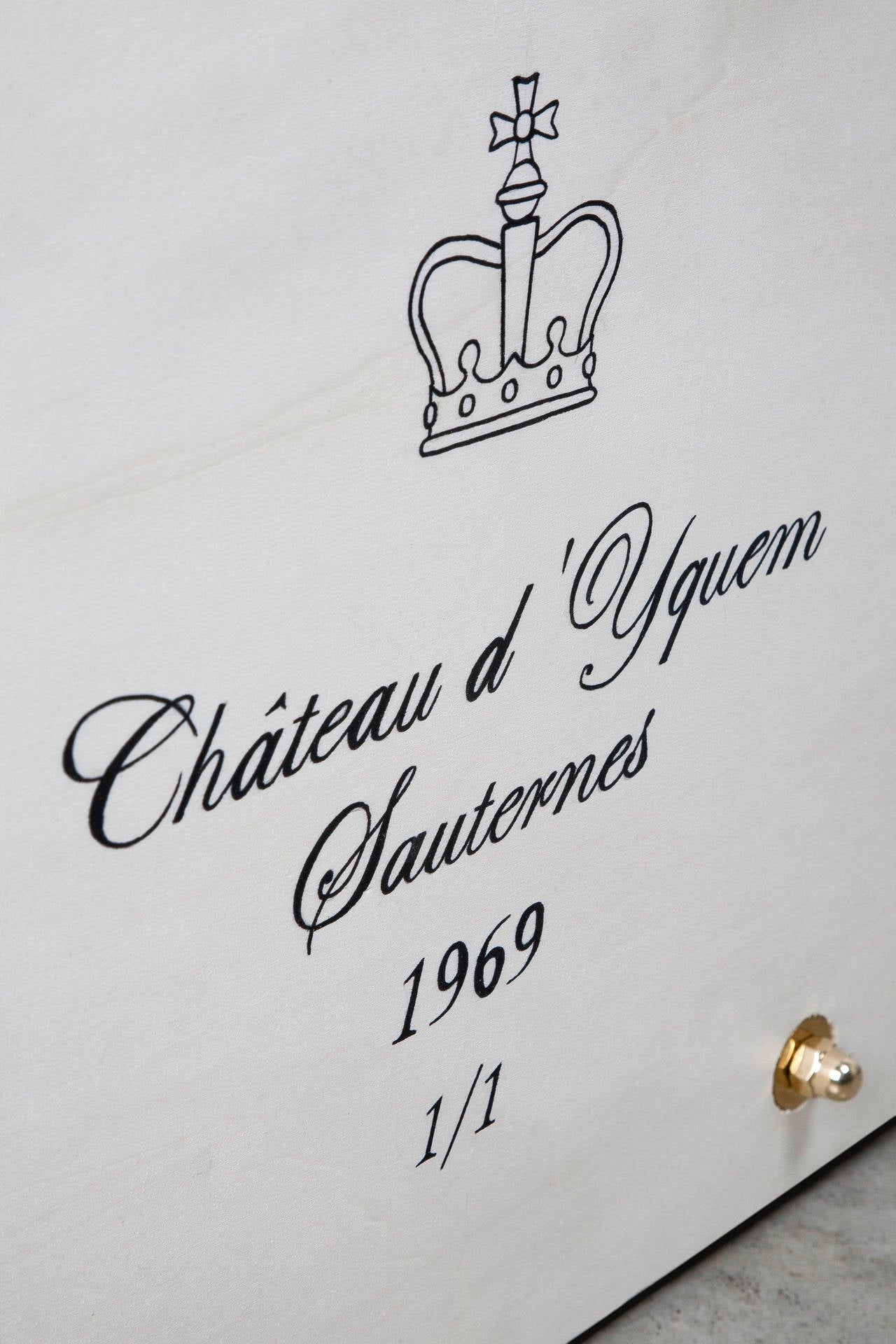 French Château d'Yquem and Studio Job No. 18 
