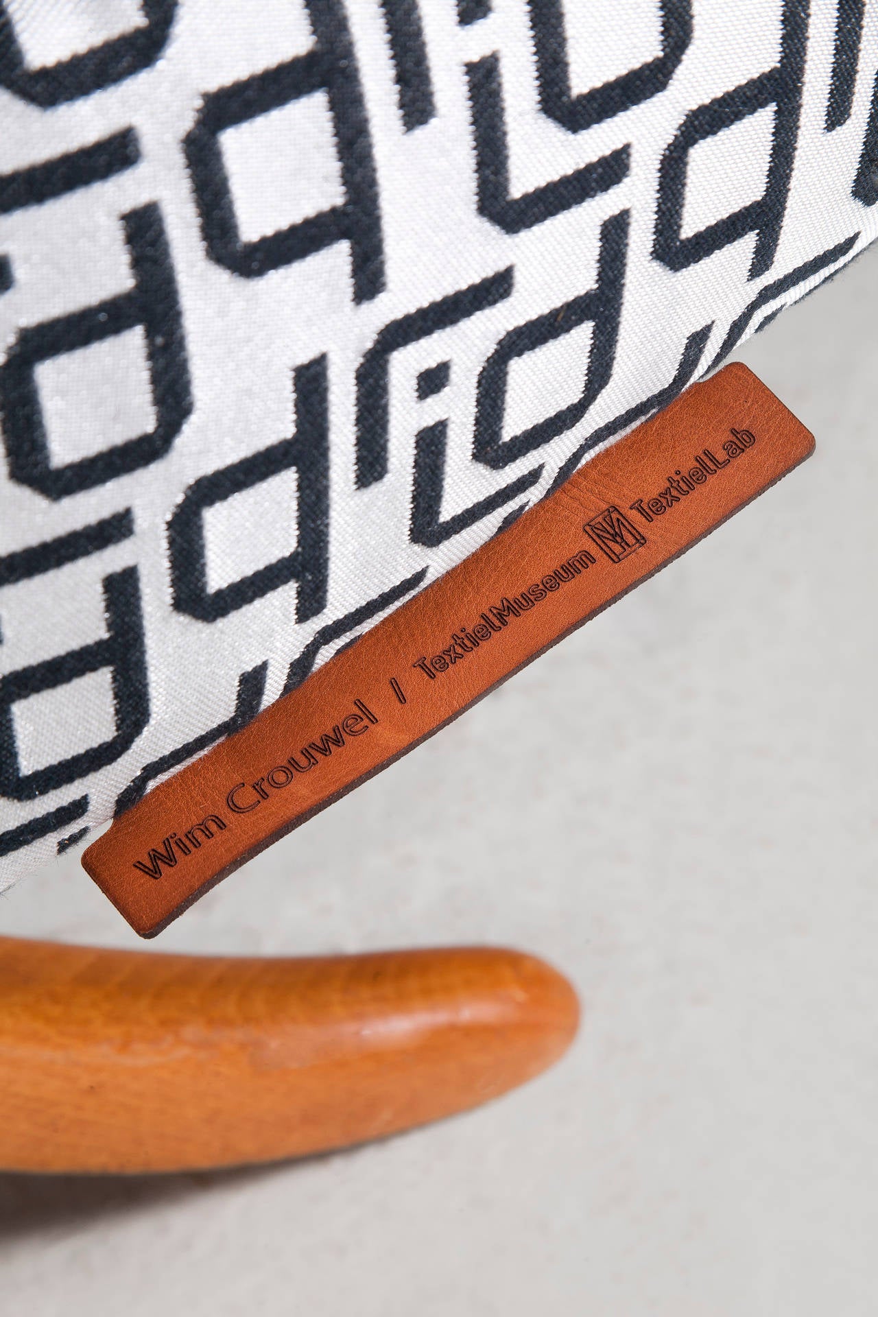 Wim Crouwel and Theo Ruth No. 22 "New Alphabet" in Carved Birch, 2014