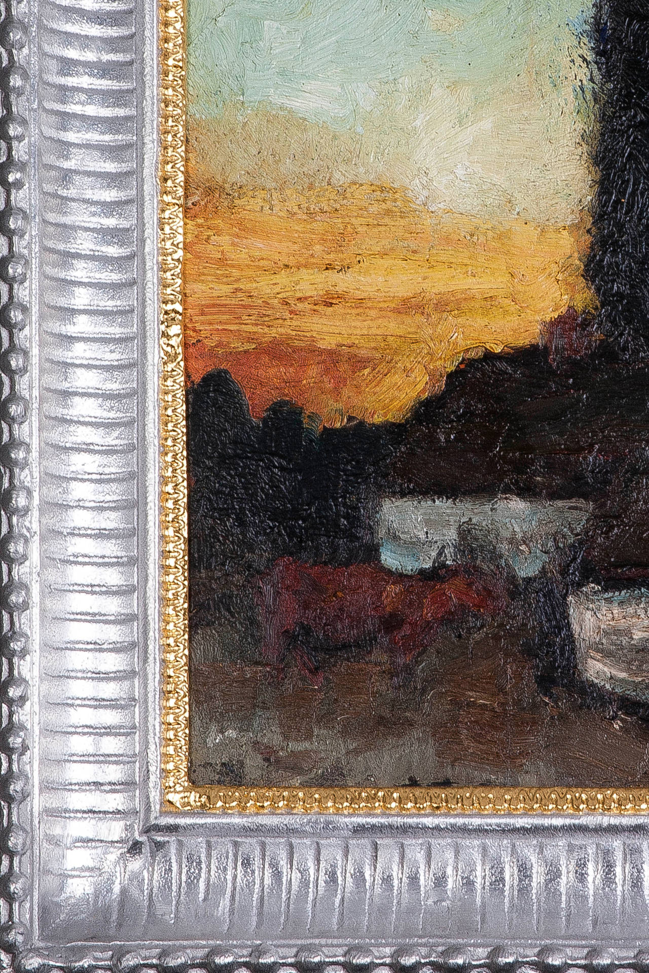 Jakob Smits and Studio Job No. 69 "Cow at Farmhouse, Early Evening", 1922
