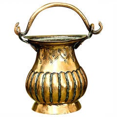 Brass Holy Water Stoup, 17th Century