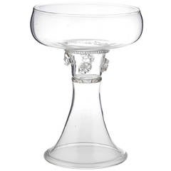 Antique Façon de Venise Clear Glass Roemer
