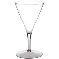 Large Trumpet Drawn Wine Glass