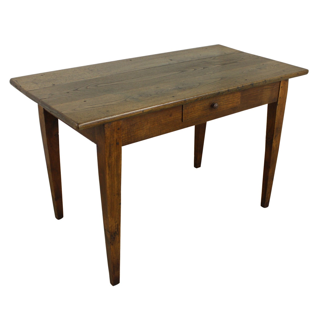 Antique French Chestnut Writing Table