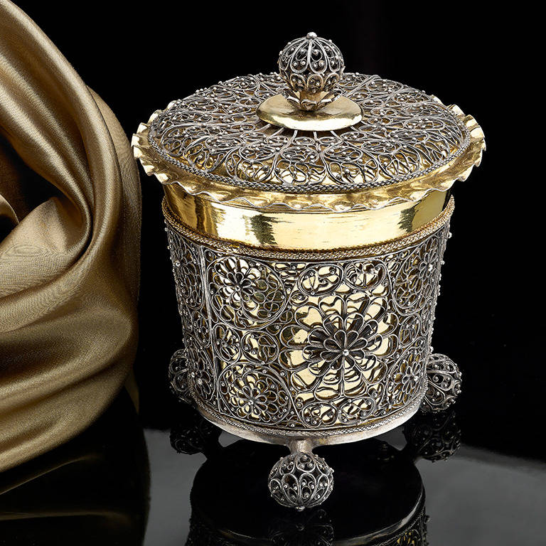 A Swedish Silver Gilt Beaker (Sweden, 1680)
