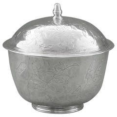Silver Bowl With Cover