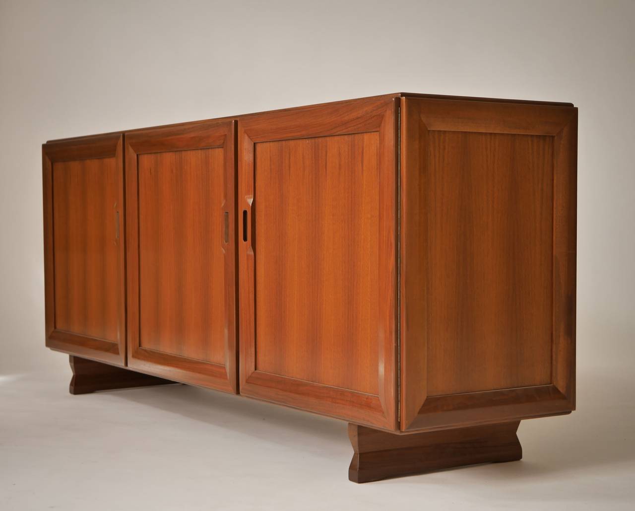 Walnut Franco Albini MB15 Sideboard for Poggi For Sale