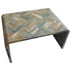 Exceptional Shagreen Side Table