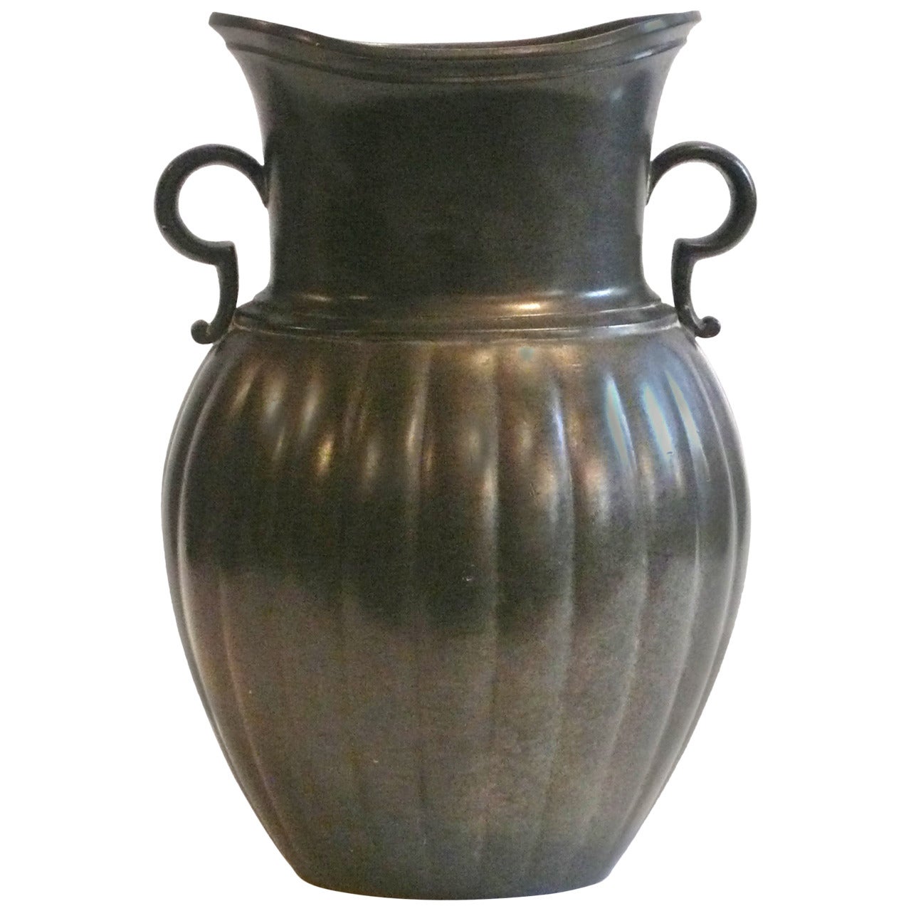 Just Andersen Pewter Vase For Sale