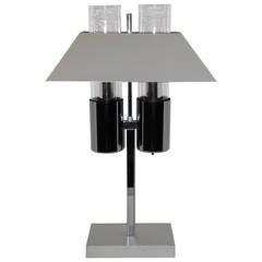 Vintage Mid Century Signed Raymor Chrome Desk Lamp