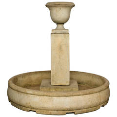 Neoclassical Garden Fountain