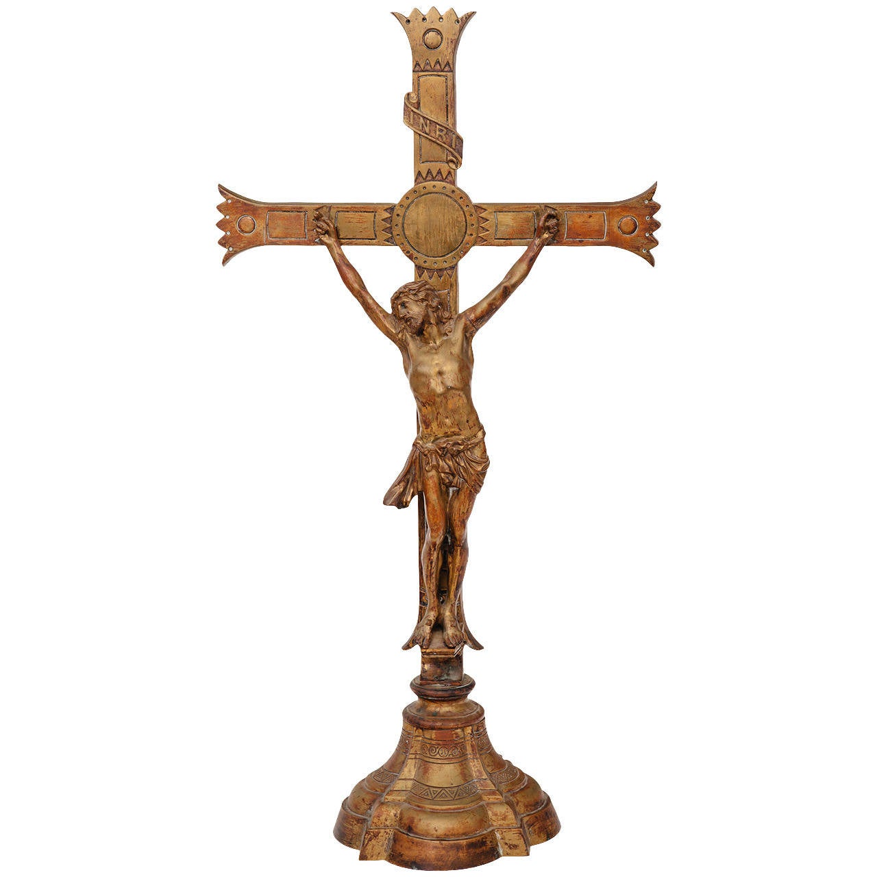 19th Century Italian Bronze Statue of Jesus Christ For Sale at 1stdibs