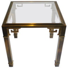 Mastercraft Greek Key Side Table