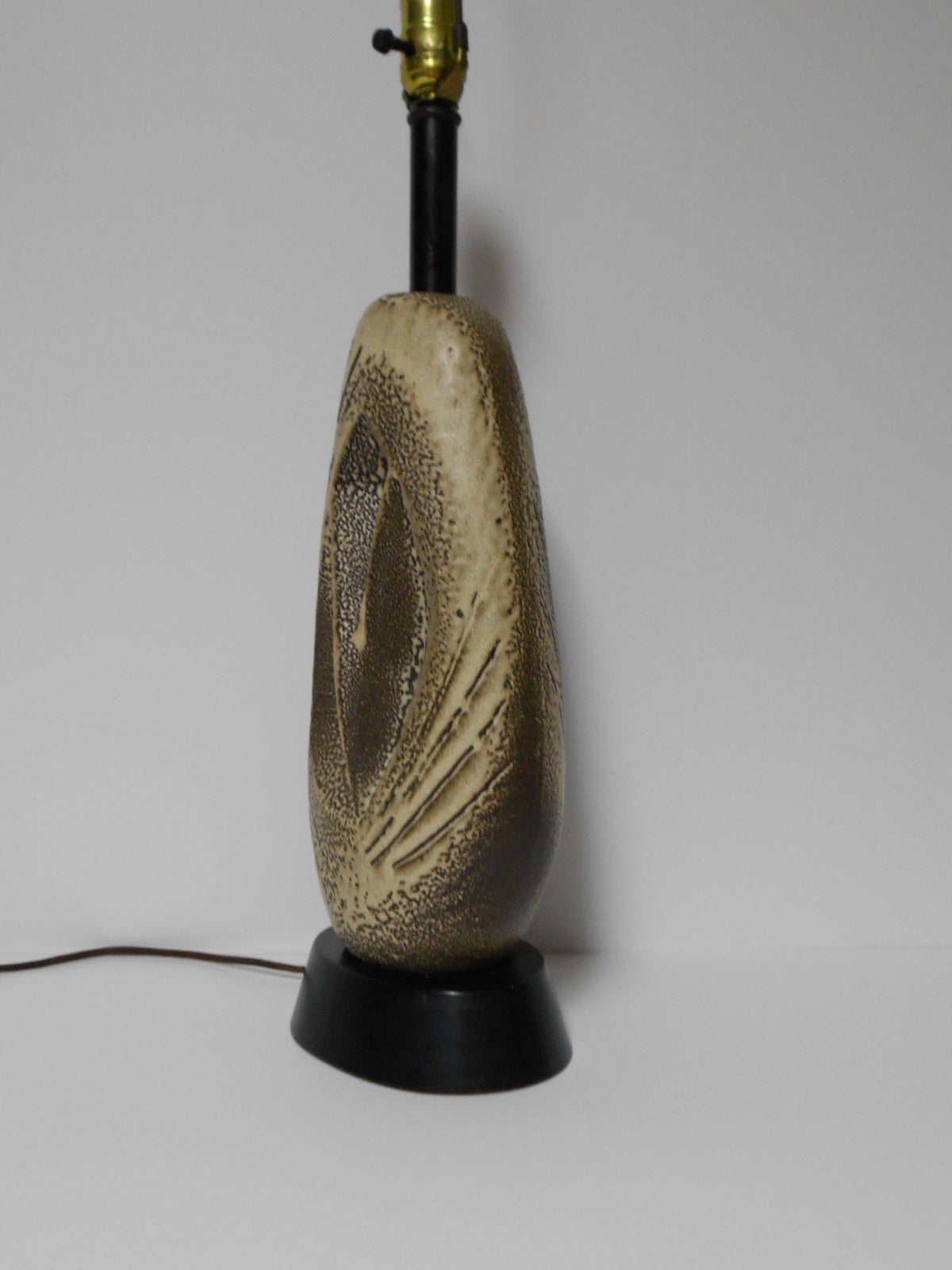 Modernist Italian Abstract Ceramic Table Lamp 3