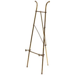 Early 20th Century Folding Brass Easel