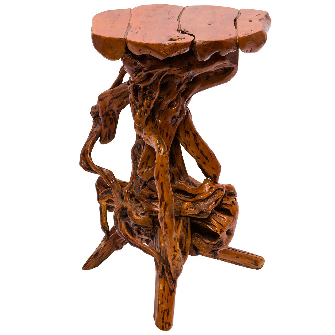 Solid Wood Root Occasional Table