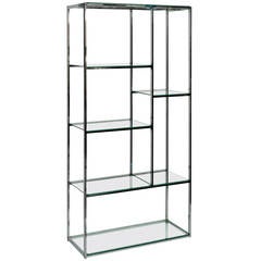 1970
s Chrome Etagere