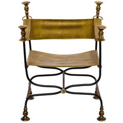 Retro Savonarola Chair